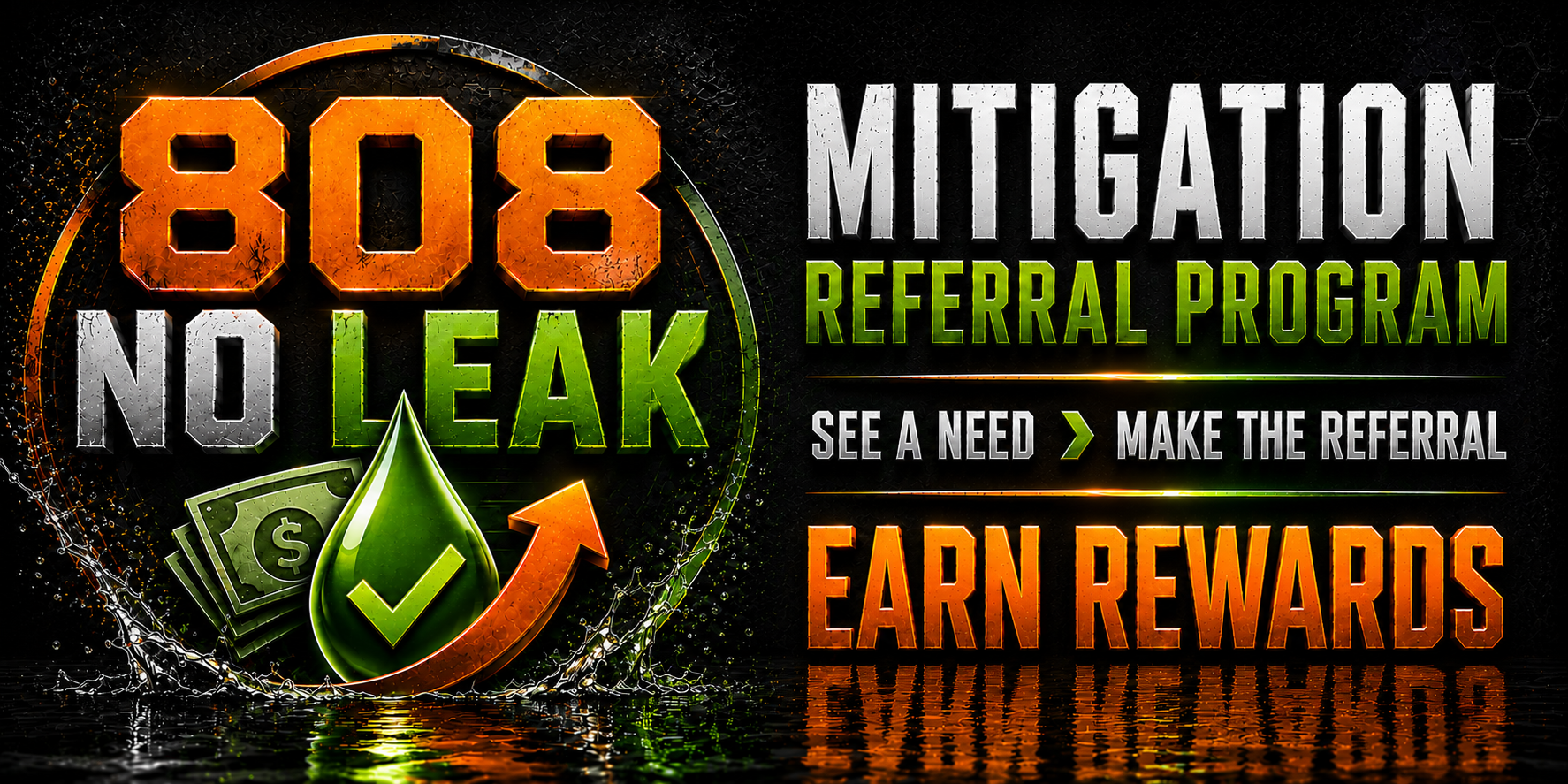 808 No Leak banner